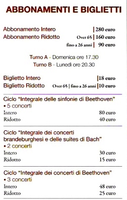 Programma stagione 09/10