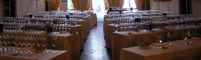 Sala degustazione alla Ferdinanda