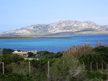 Asinara, vista dall'hotel Cala Rosa